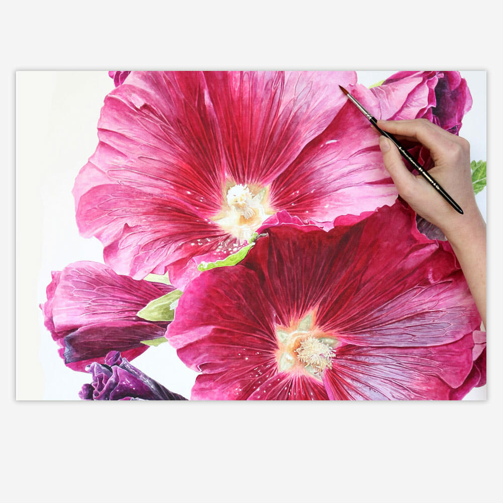 Tips For Painting Big In Watercolour Anna Mason Art